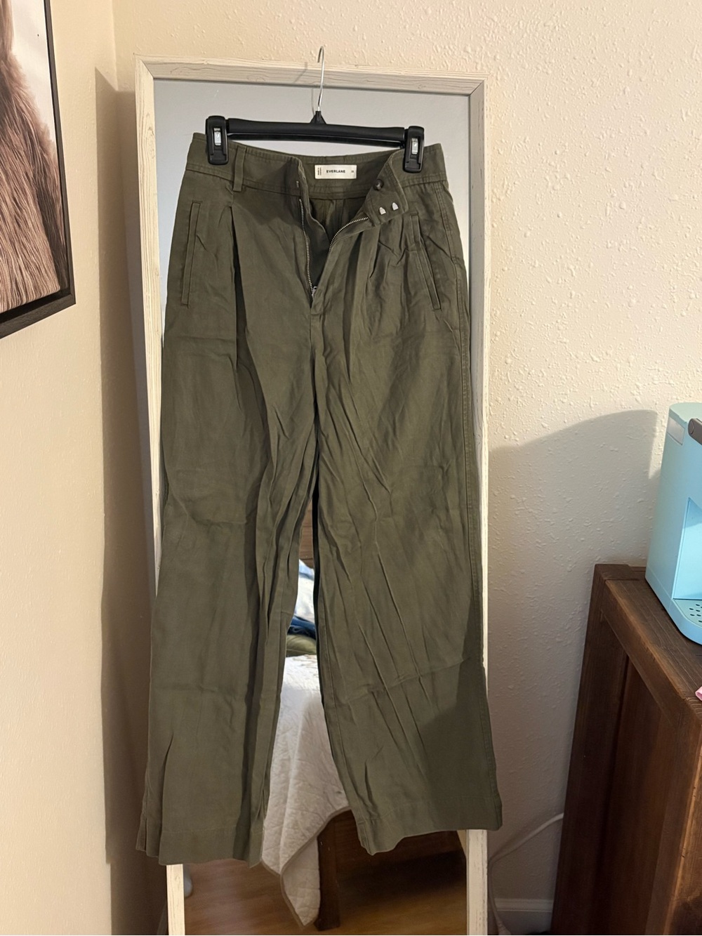 Everlane Draper Pleated Pant in Buttersmooth